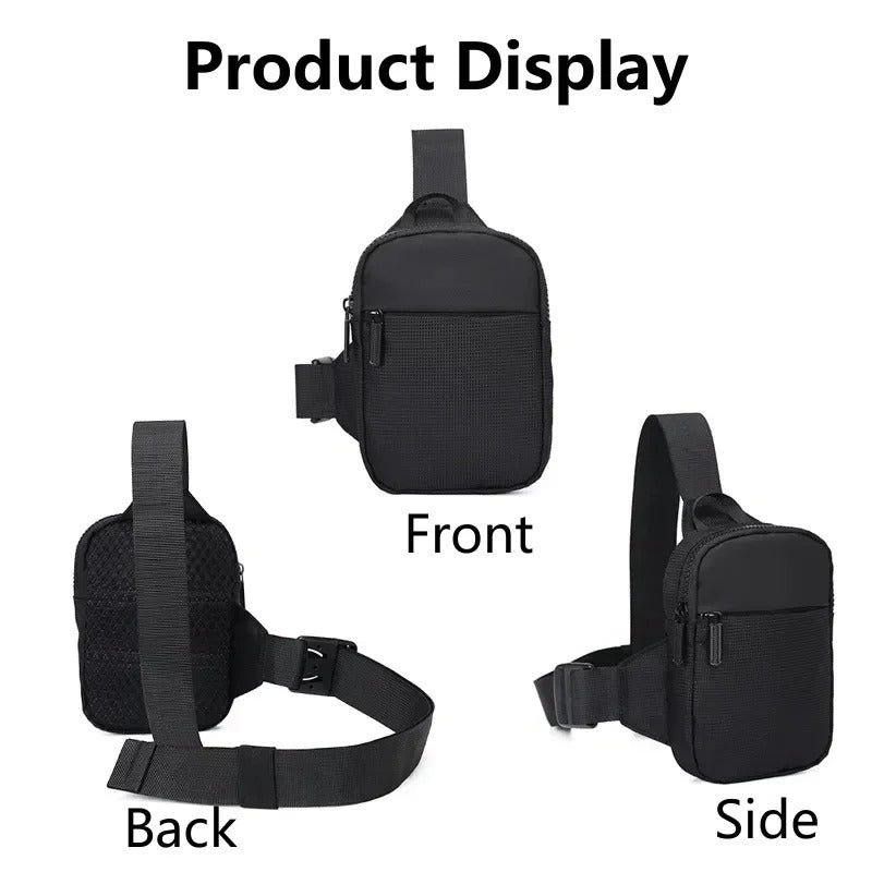 Icone™ ChestBag 1+1 GRATIS: Justerbar Stropp Unisex Mini Slynge Brystveske