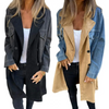 Icone™ LongCoat: Midtlang Trenchcoat Med Stilig Krage Og Lommer