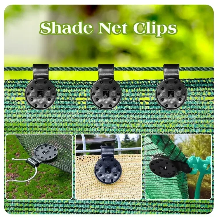 GlideHold® ShadeClips: Utendørs Telt Og Stoffskygge Holdbare Klipp