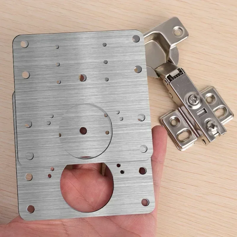 HingePlate 1+1 GRATIS: DIY Møbelhengsler Reparasjon Sideplate