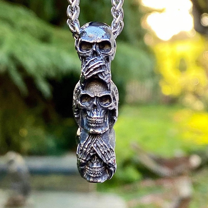 Jewelance™ SkullNecklace: Hodeskalle Halskjede Til Menn Og Kvinner