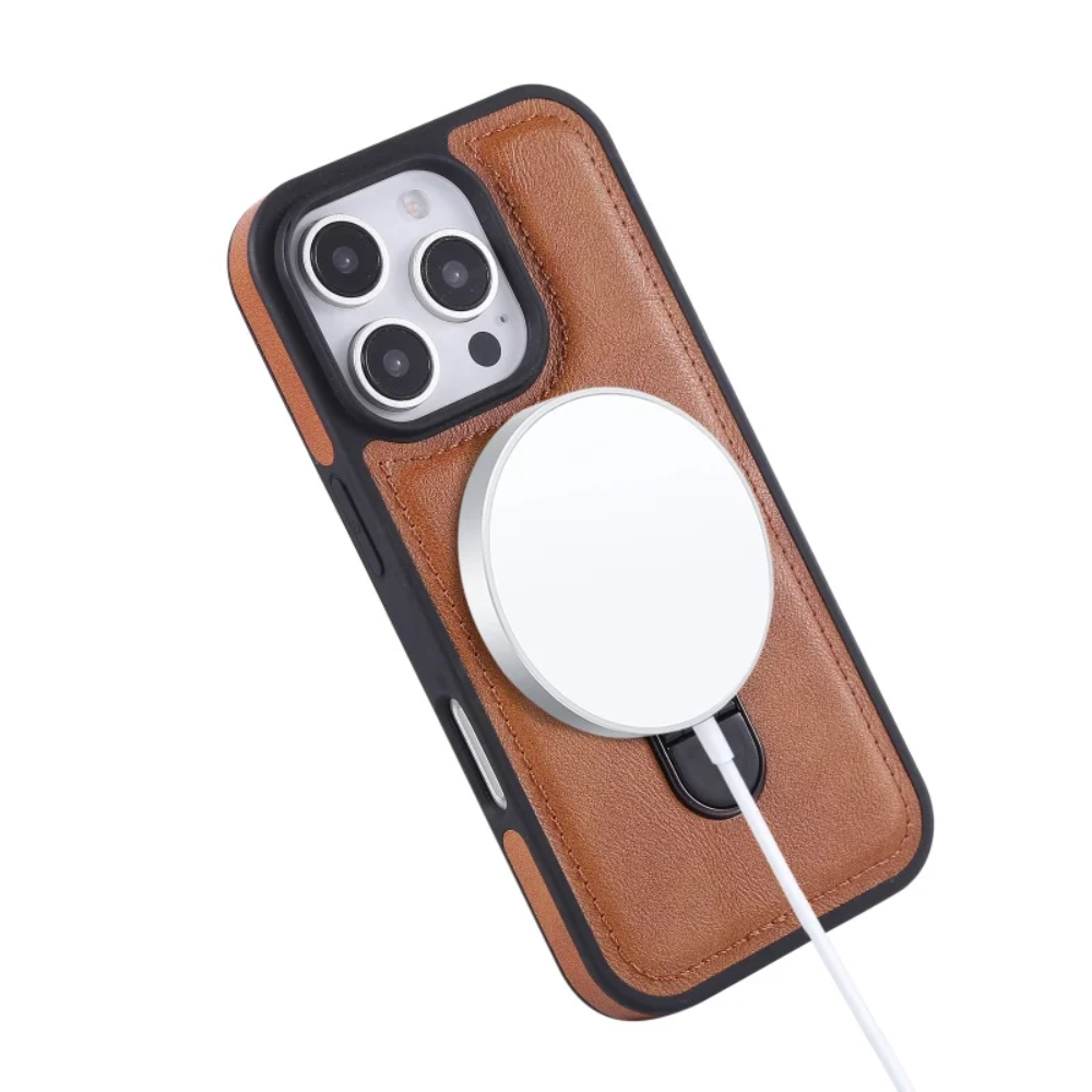 PremiumCase: Elegant Høy kvalitet Lær iPhone Premium Etui