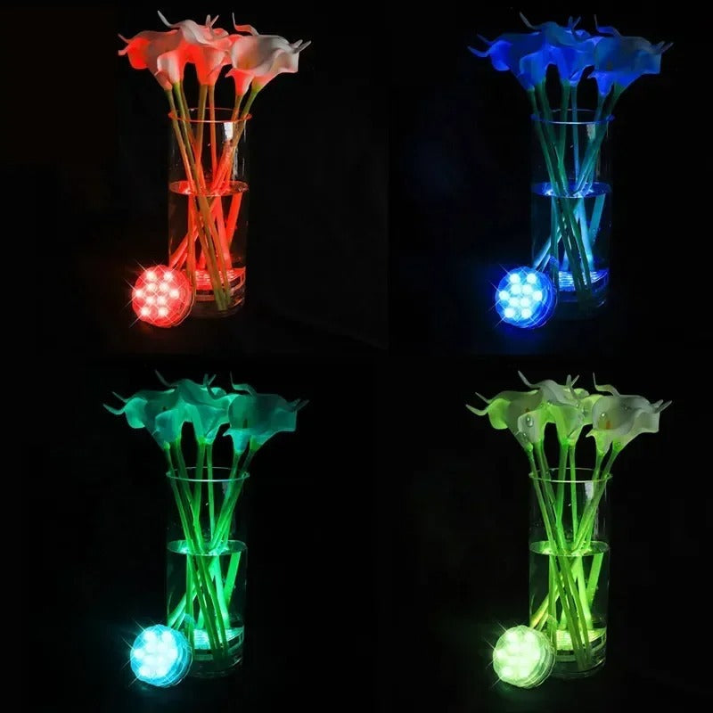 Ledsen™ PoolLights 1+1 GRATIS: Vanntette LED Basseng, Bade Og Fest Lys