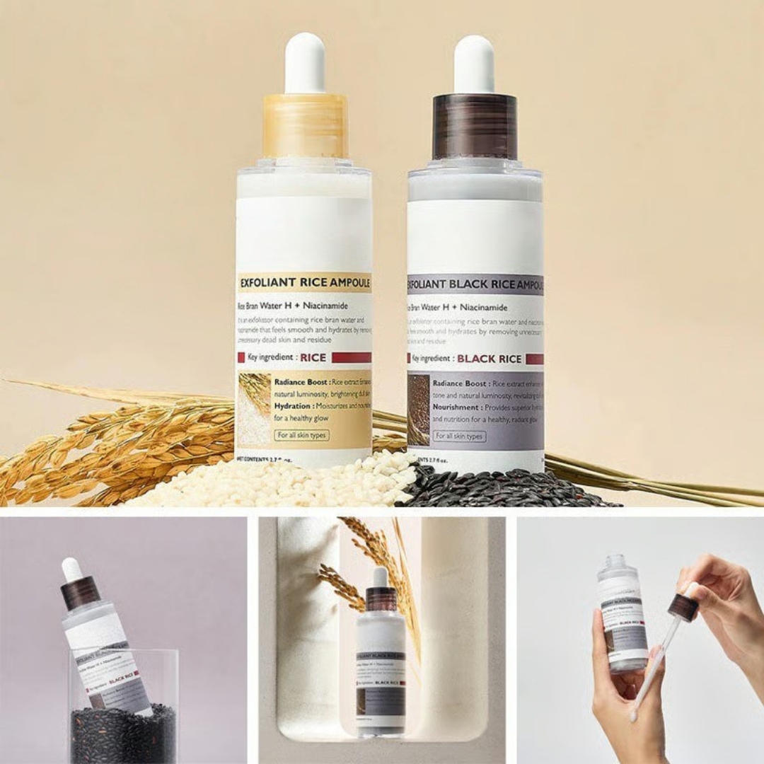 ExfoliatingSerum 1+1 GRATIS: Enkel Å Bruke Myk Eksfolierende Ampulle For Sensitiv Hud