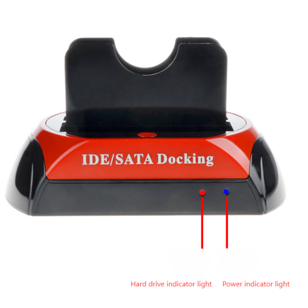 DataDock - Multifunksjonell Harddisk Kortleser Dock