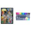 Kletshuts™ ColorQuest: 100 Quest Farge Av Tall Fargelegging Bok