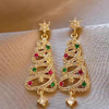 Jewelance™ ChristmasEarrings: Juletre Øredobber