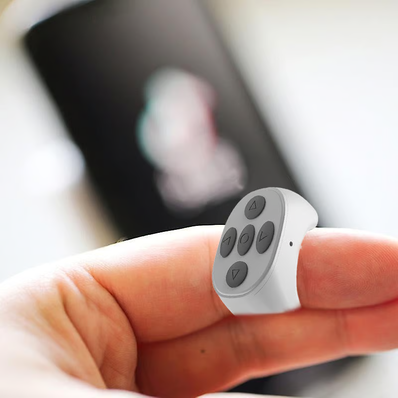 FingerRemote: Trådløs Bluetooth Bæres på Fingeren Fjernkontroll Kontroll