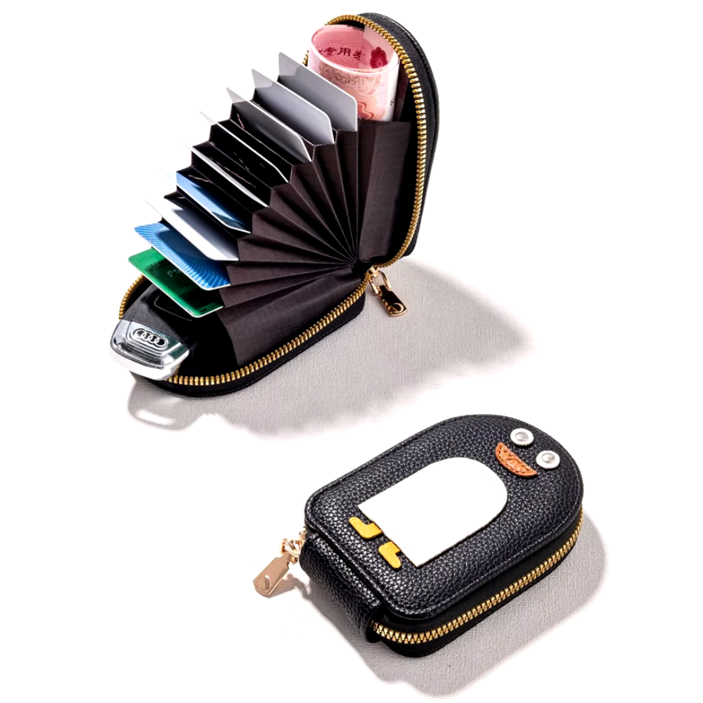 Icone™ PenguinWallet: Penguin Big Kapasitet Kort Holder