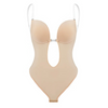 Icone™ SeamlessBodysuit: Lavt Snitt Sømløs Bodysuit Shapewear