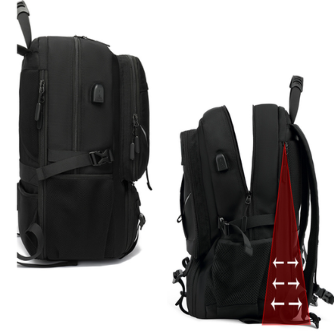 Icone™ Travel Backpack - Utvidbar Ryggsekk Med Stor Kapasitet