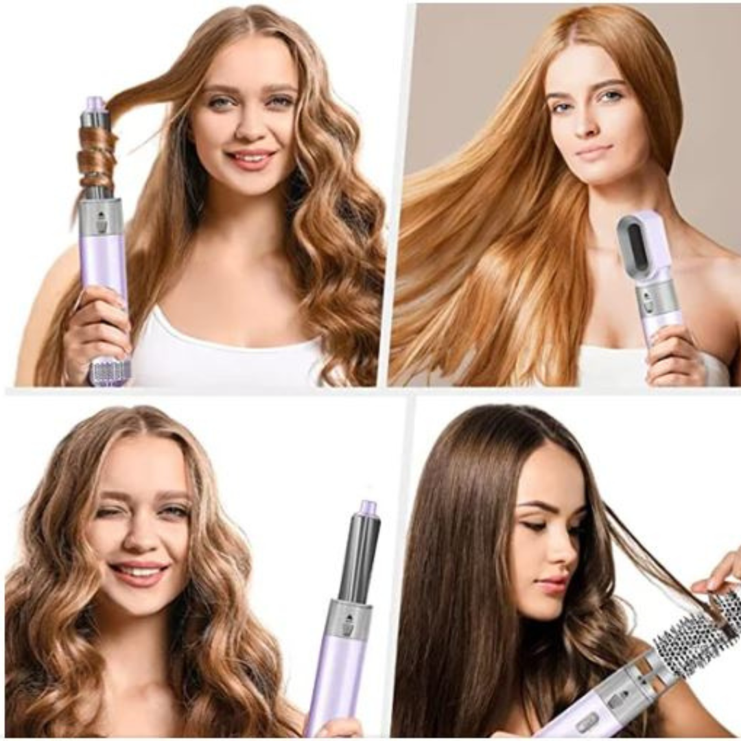 Rose® HairStyler - 5 i 1 Profesjonelt Hårstylingbørstesett