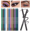 WaterproofEyeliner - Langvarig Vannfast Øye- og Lip Liner Blyant 12-Delt Sett