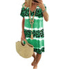 Icone™ LeopardDress: Kvinner Leopard Print Kjole