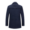 Icone™ WinterCoat: Luksus Dobbel Krage Stilig Vinter Trench Frakk