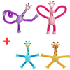 Kletshuts™ StretchyGiraffe: Teleskopisk Stretchy Giraff Leketøy Med Sugekopp