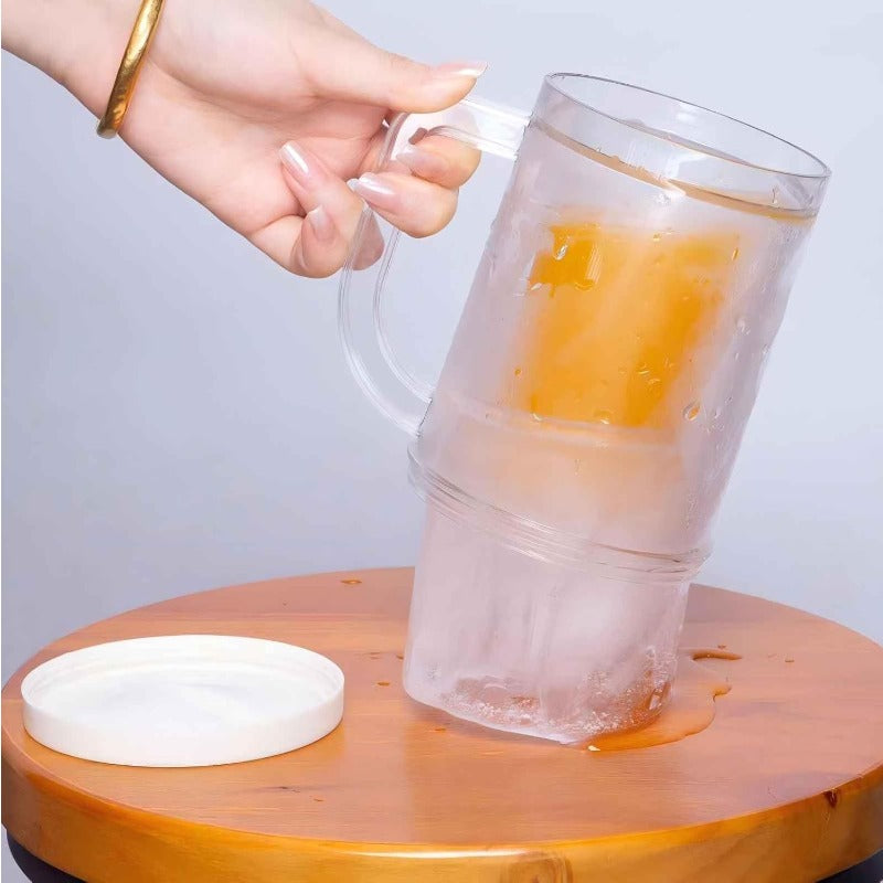 Globetrek° IceMug 1+1 GRATIS: Dobbel lag Rask Is-Kjøling Frysemugg