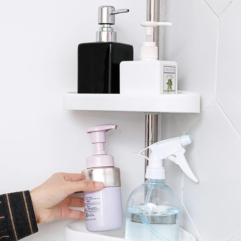 Globetrek° AdjustableRack: Uttrekkbar Bad Organisator Justerbar Stativ