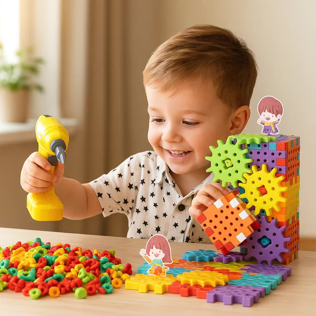 Kletshuts™ GearPuzzle: Fantastisk Interaktivt 3D Gir Puzzle Spill Sett