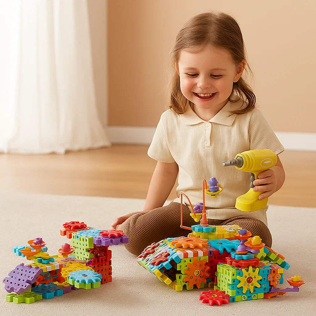 Kletshuts™ GearPuzzle: Fantastisk Interaktivt 3D Gir Puzzle Spill Sett