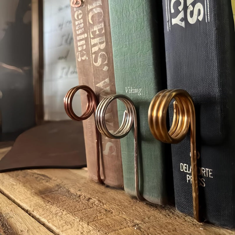 GlideHold® BookHolder: Sikker Grep Komfortabel Bokmerke Og Bokholder