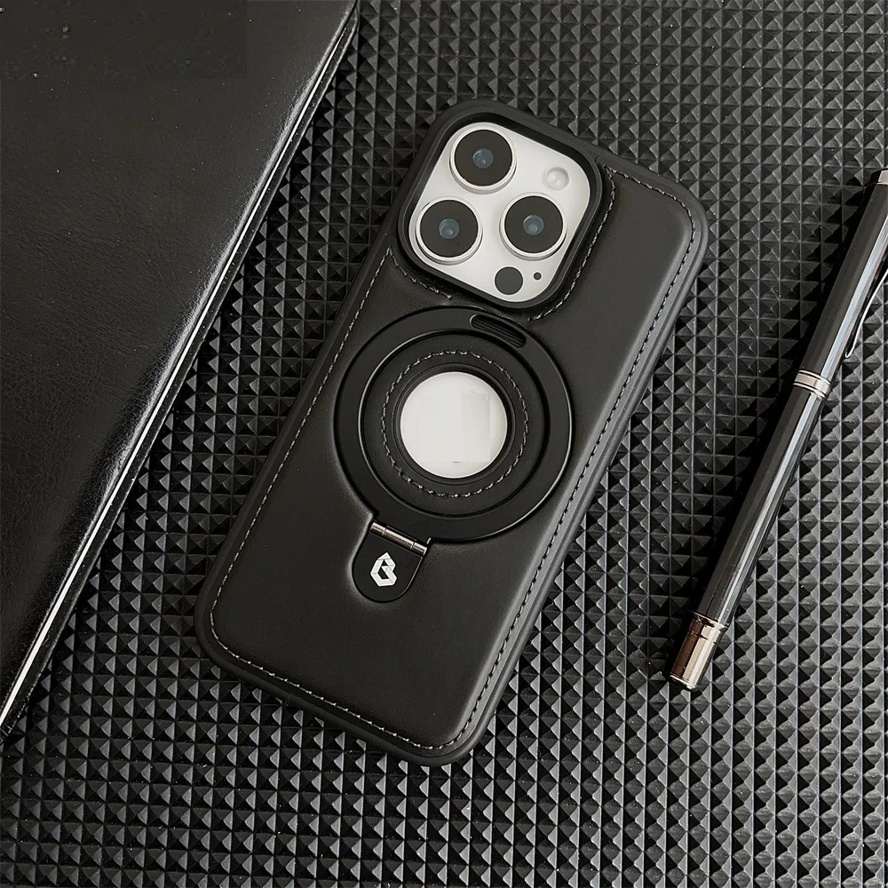 PremiumCase: Elegant Høy kvalitet Lær iPhone Premium Etui