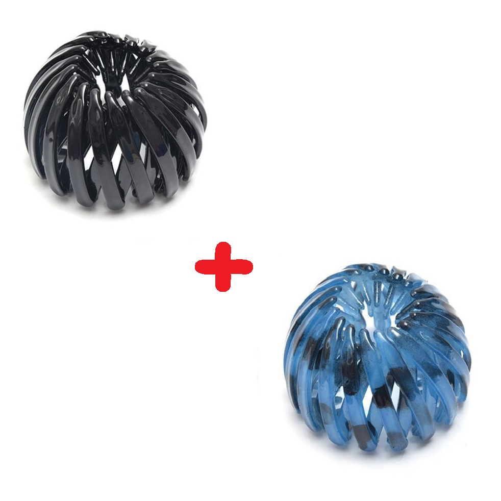 Rose® HairBun 1+1 GRATIS: Kvinner Lat Hår Bun Holder