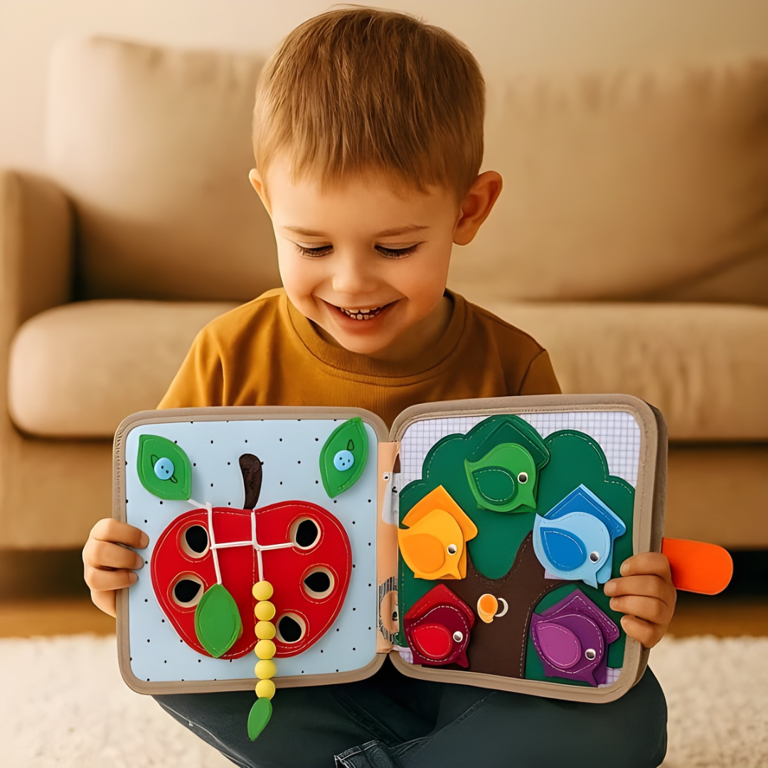 Kletshuts™ SensoryBook: Fantastisk Sensorisk Barns Fortelling Bok