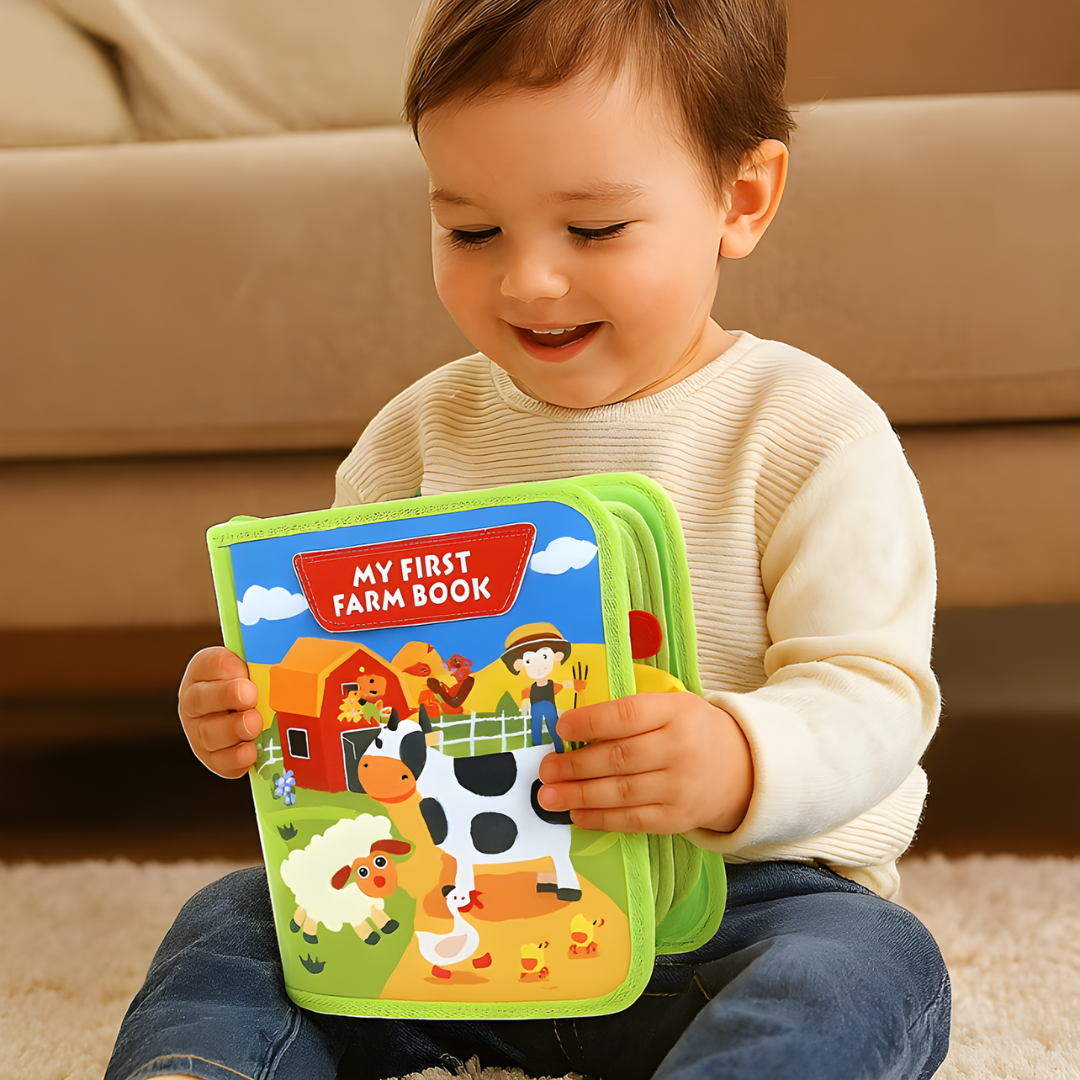 Kletshuts™ SensoryBook: Fantastisk Sensorisk Barns Fortelling Bok