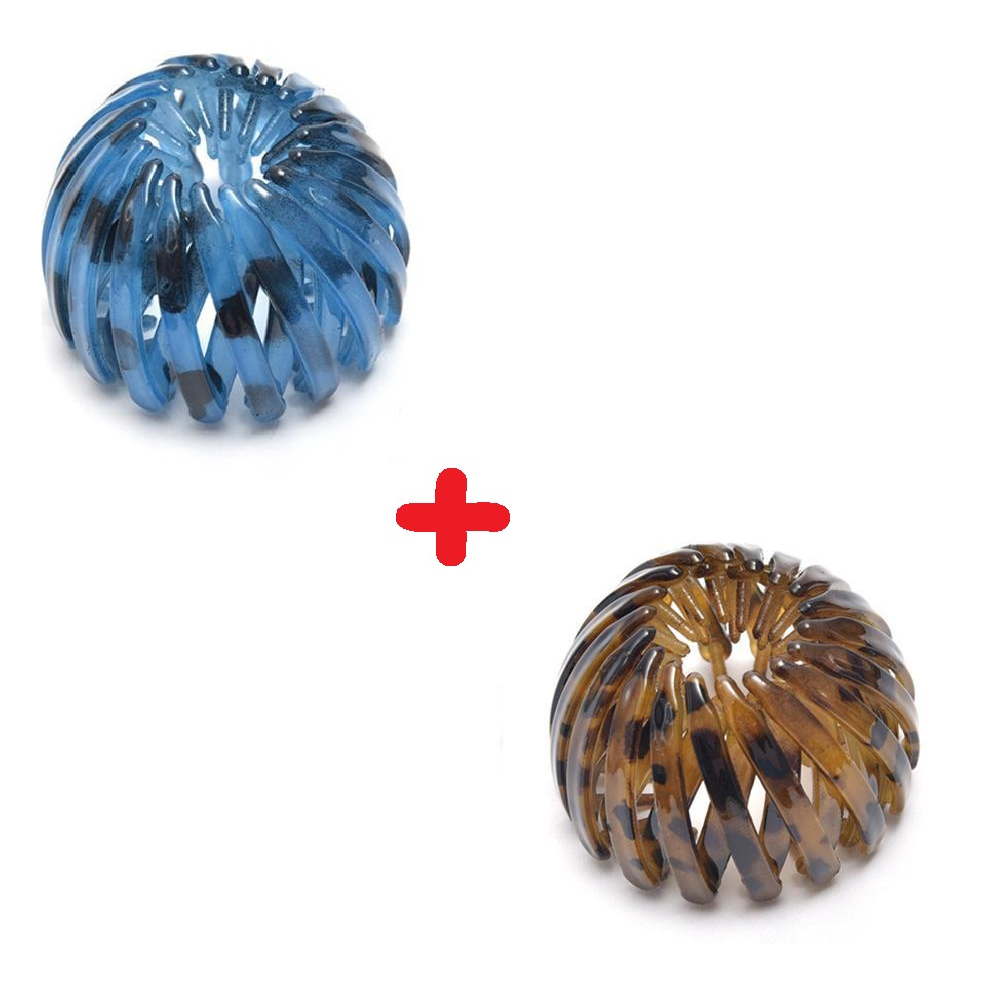 Rose® HairBun 1+1 GRATIS: Kvinner Lat Hår Bun Holder