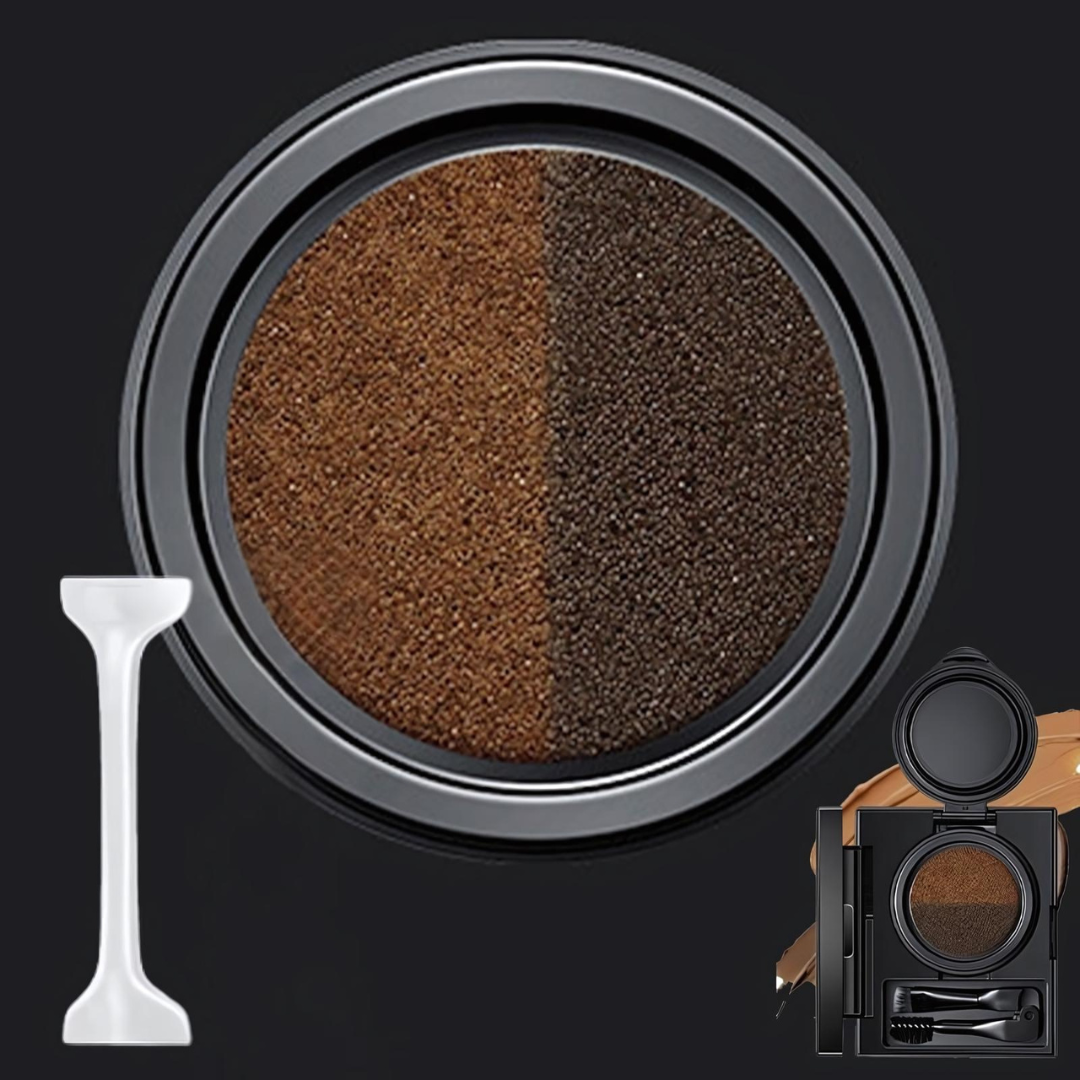 EyeStamp 1+1 GRATIS - Dobbeltfarget Eyeliner Og Øyenbryn Krem Stempel Sett