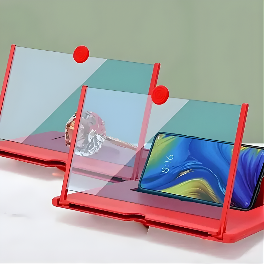 BigScreen 1+1 GRATIS – Bærbar Full Høy Definisjon Skjermforstørrer