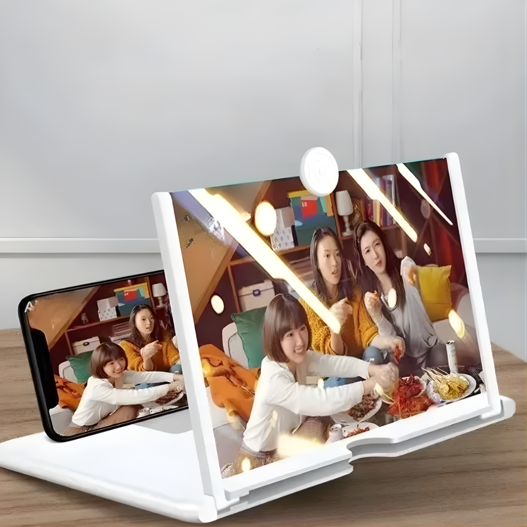 BigScreen 1+1 GRATIS – Bærbar Full Høy Definisjon Skjermforstørrer