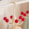 GlideHold® HangerHooks: 360° Svingbar 6 Kroker Skaporganiserer Henger