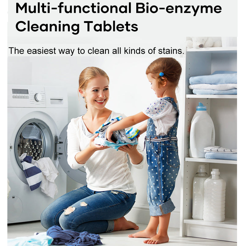 Cleaner Pro° TotalClean: Multi Aksjon Bio-Enzym Totalt Ren Tabletter