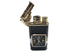WatchLighter: Vintage Inspirert Multifunksjonell Dobbel Flamme Klokke Lighter