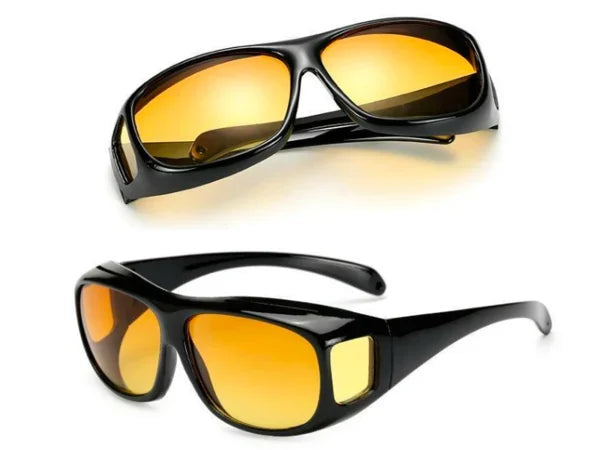 Icone™ NightGlasses 1+1 GRATIS: Natt Hodelykt Sikkerhet Briller