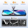 ScreenProtect 1+1 GRATIS: iPhone Herdet Glass HD Skjermbeskytter