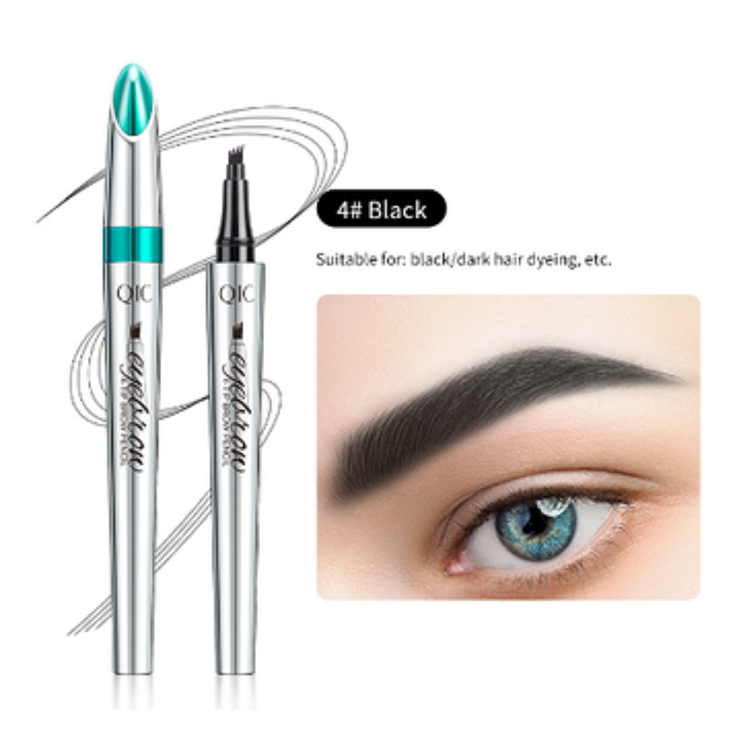 EyebrowPen 1+1 GRATIS: 3D Vanntett Microblading Øyenbrynspenn