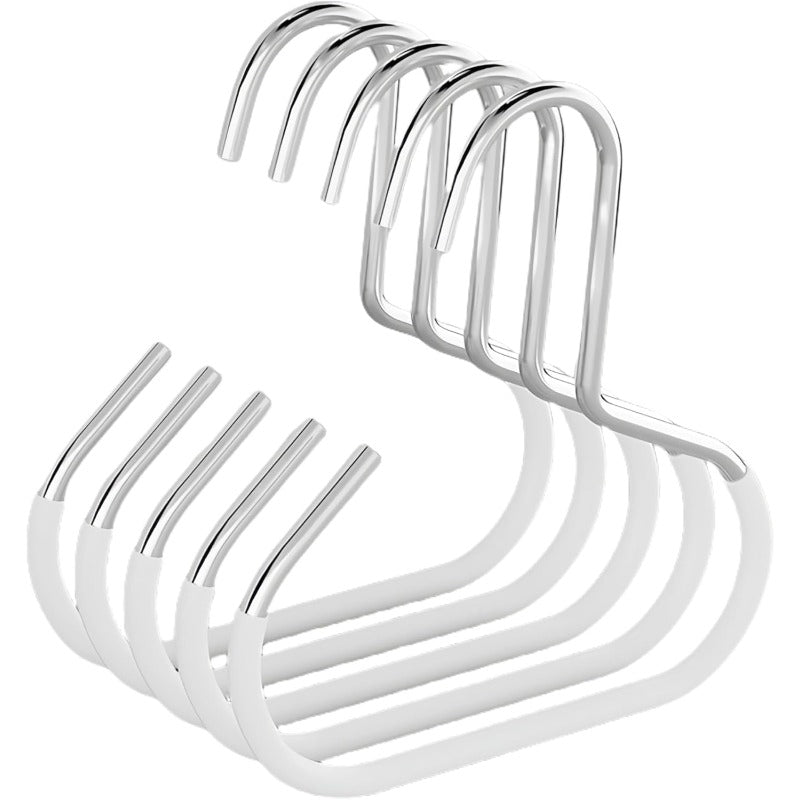 GlideHold® ClosetRing 10+10 GRATIS: Åpen Ring Plassbesparer Skaphenger