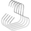 GlideHold® ClosetRing 10+10 GRATIS: Åpen Ring Plassbesparer Skaphenger