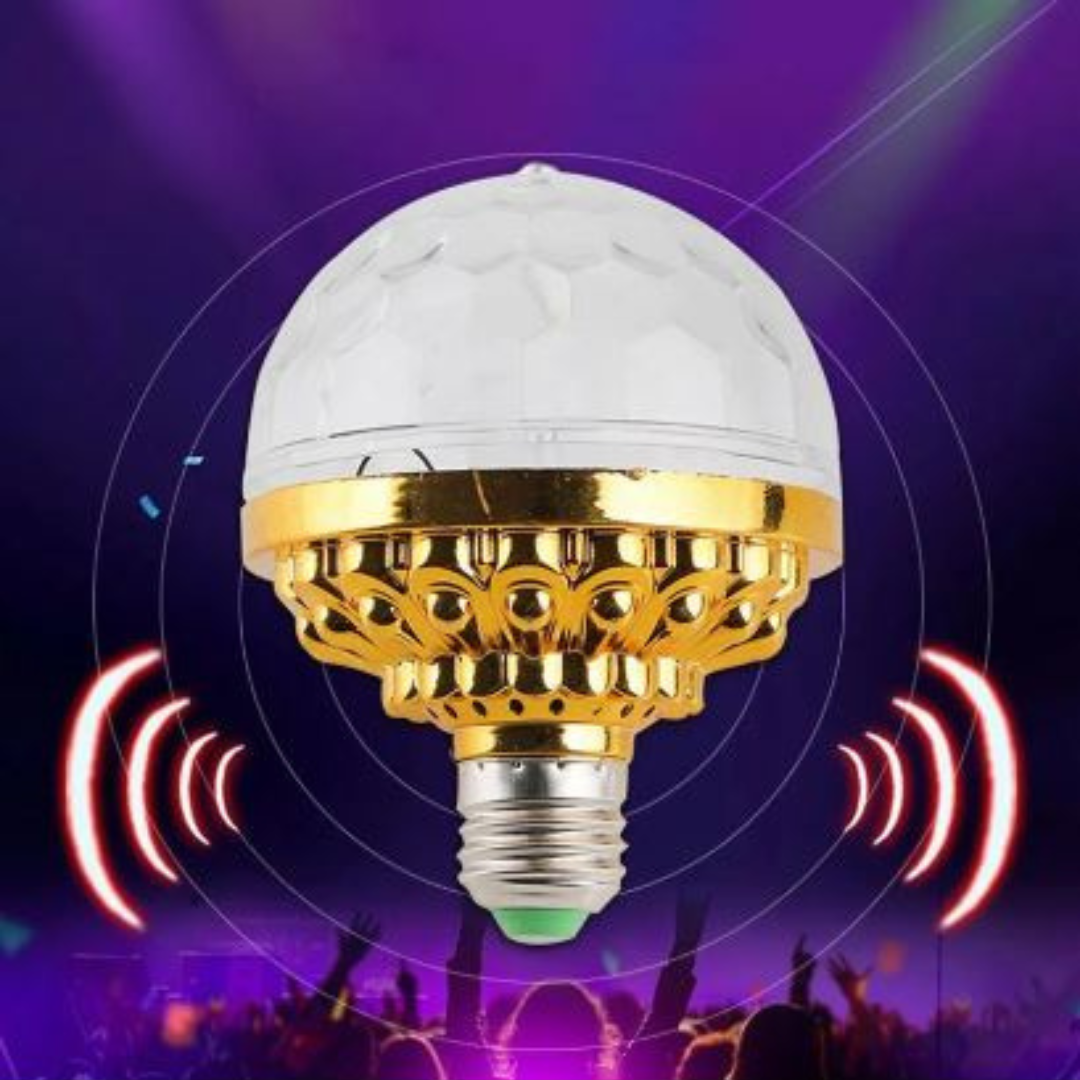 Ledsen™ DiscoBall 1+1 GRATIS:  Fargerik Roterende LED-Diskolys Ball