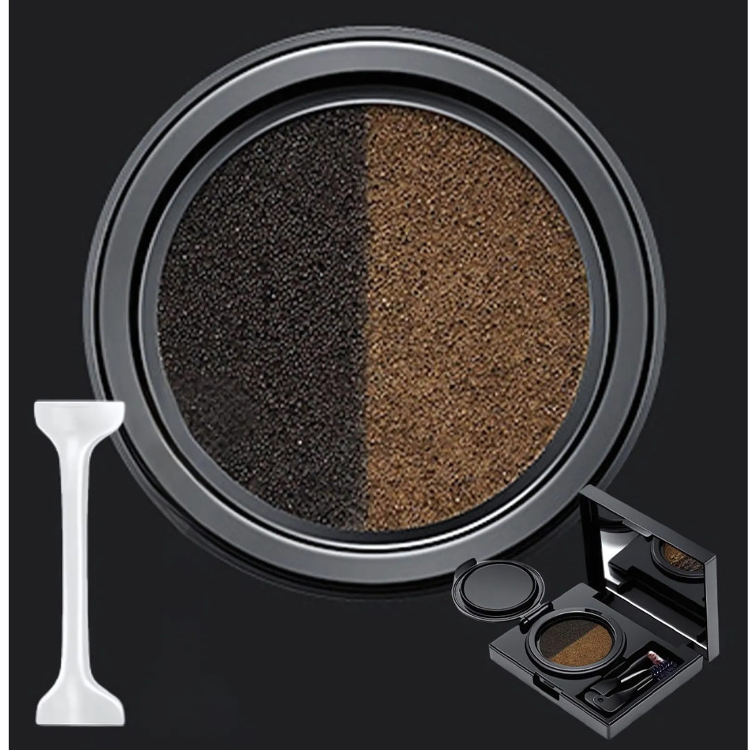EyeStamp 1+1 GRATIS - Dobbeltfarget Eyeliner Og Øyenbryn Krem Stempel Sett
