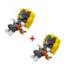 CarCharm 1+1 GRATIS: Tom Og Jerry Leken Dashbord Ornament