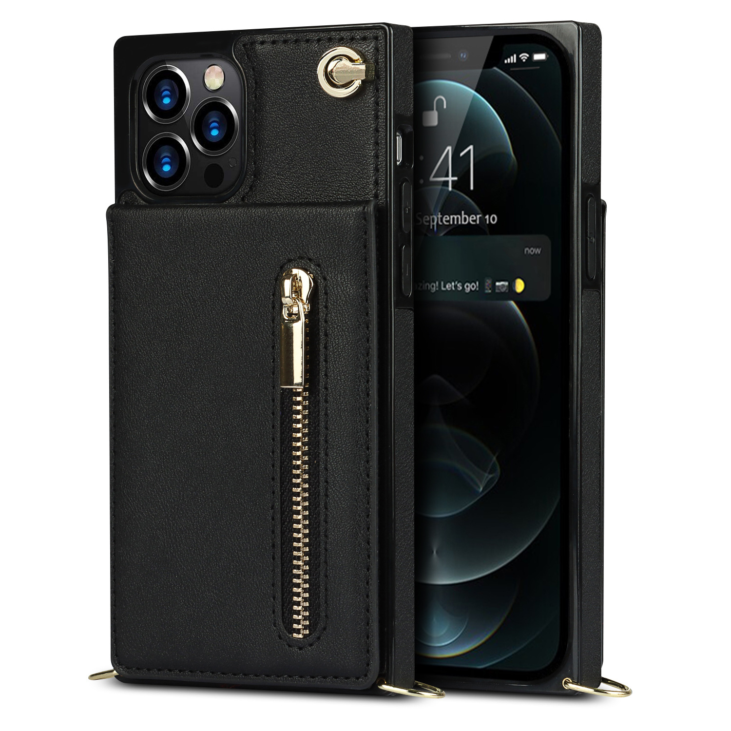 Icone™ PhoneWallet: Crossbody Telefon Etui Lommebok Og Kortholder