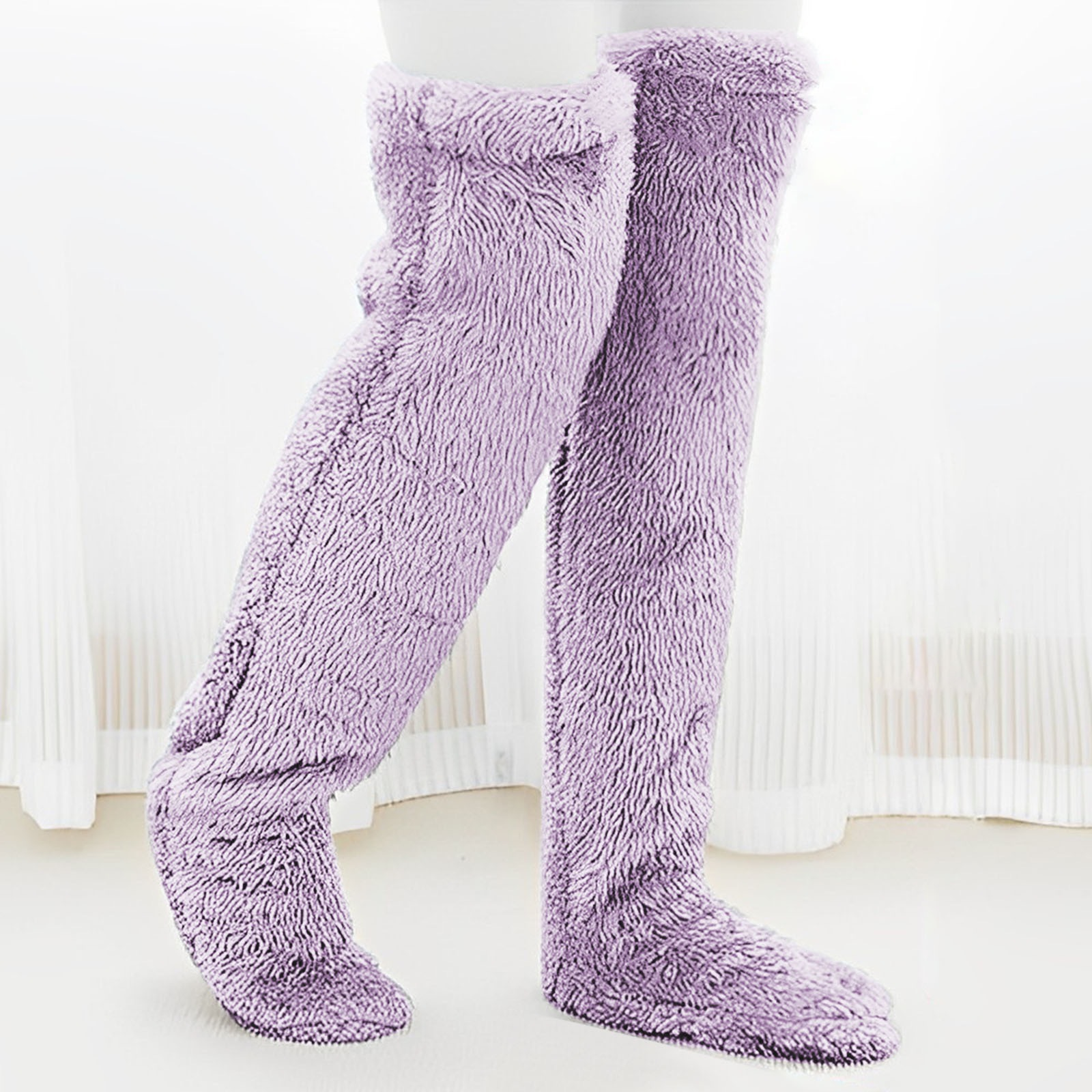 Happy™ LegWarmers 1+1 GRATIS: Myke Fluffy Leg Warmers Vinter Varme Sokker