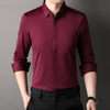 Icone™ StretchLongsleeve: Herre Rynkefri Stretch Langermet