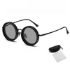AdjustableSunglass: Lysende Lys Til Svakt Lys Justerbar Dimmingsolbrille Med Etui