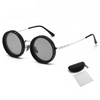 AdjustableSunglass: Lysende Lys Til Svakt Lys Justerbar Dimmingsolbrille Med Etui