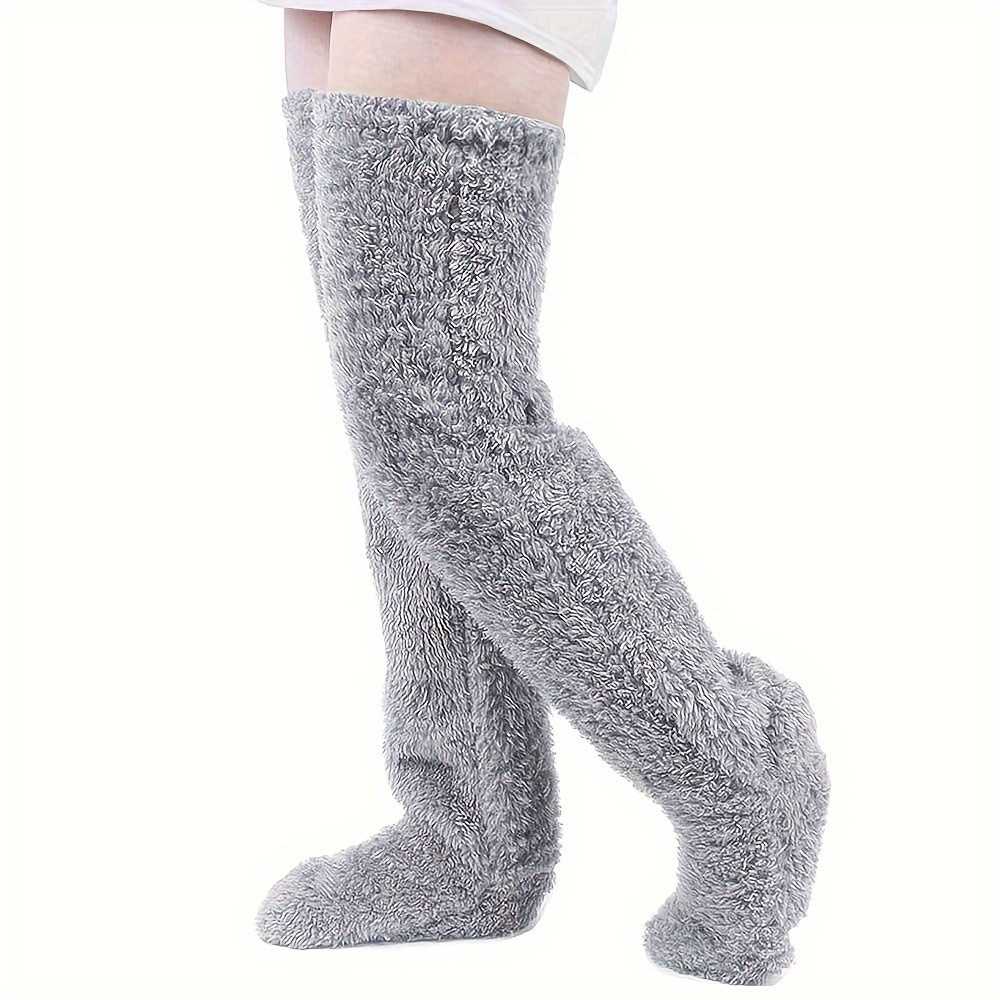 Happy™ LegWarmers 1+1 GRATIS: Myke Fluffy Leg Warmers Vinter Varme Sokker